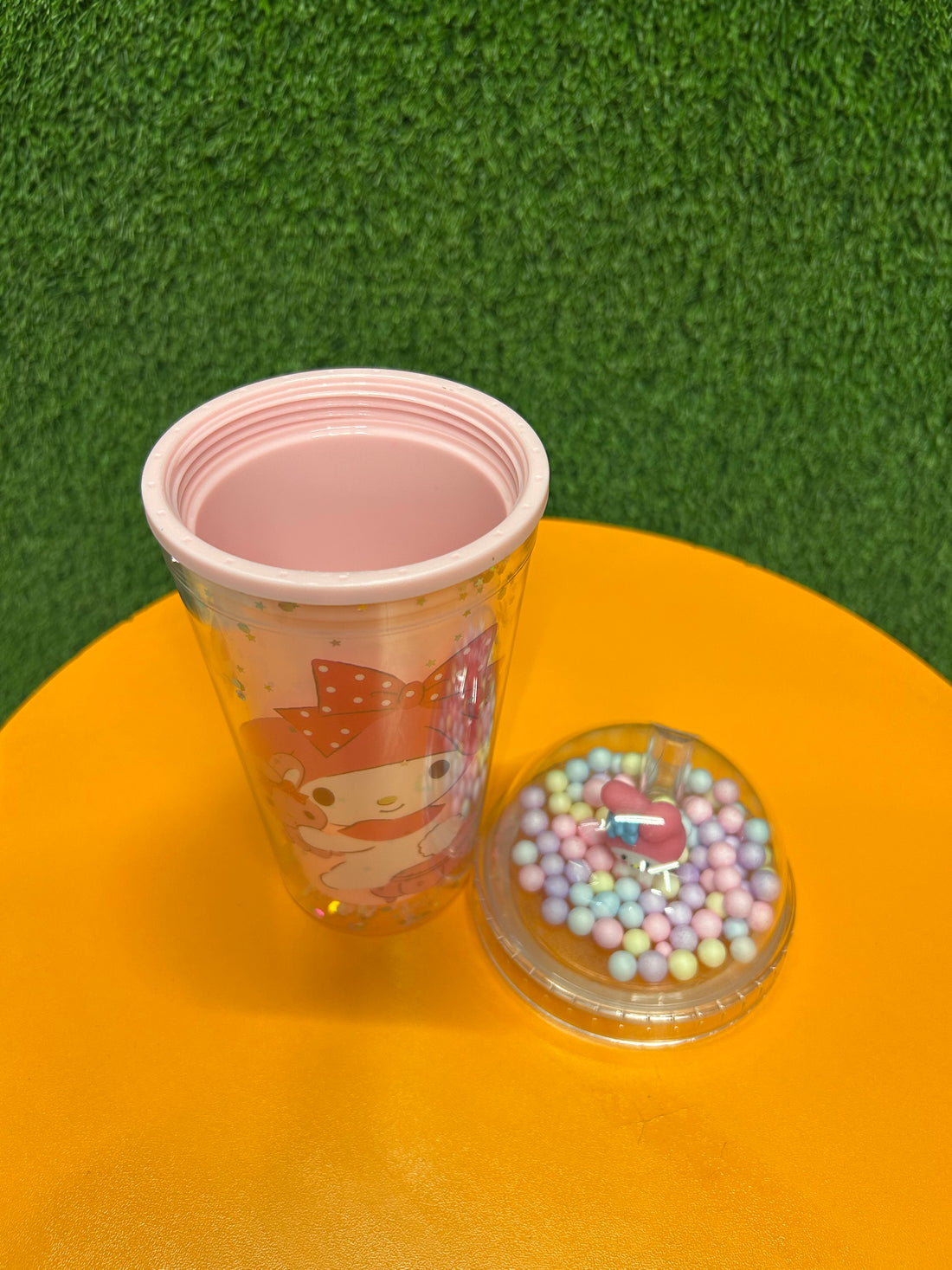 Sanrio My Melody themed acrylic Tumbler with Straw | 450 ML