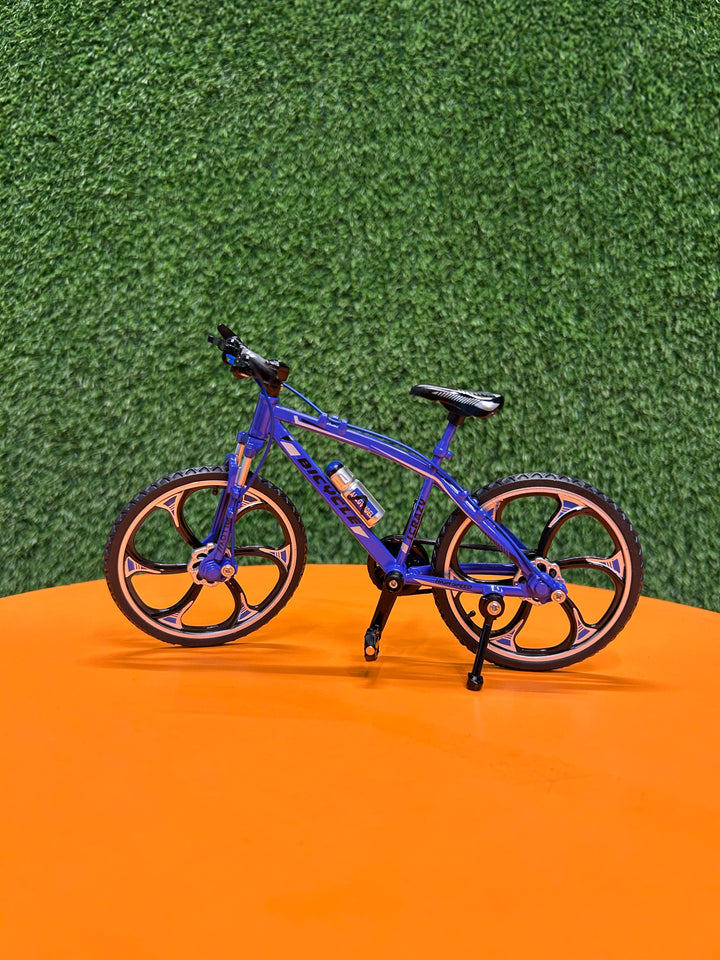 Mini 1:8 Alloy Bicycle Model Diecast Metal | Blue