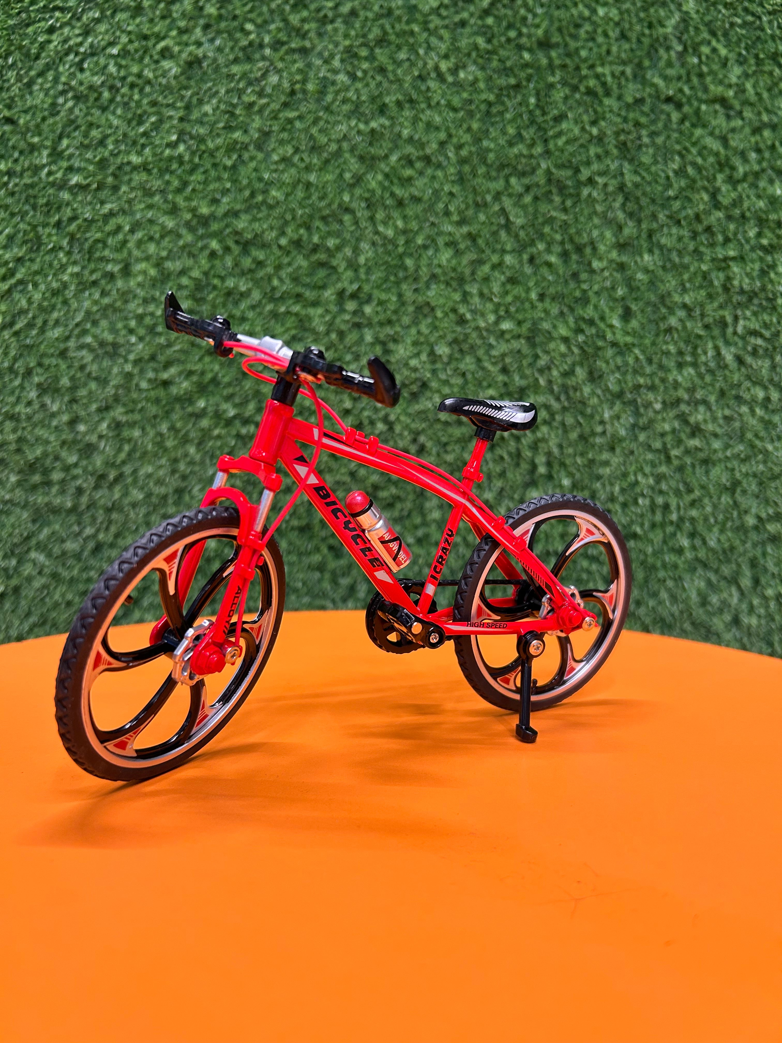 Mini 1:8 Alloy Bicycle Model Diecast Metal | Red