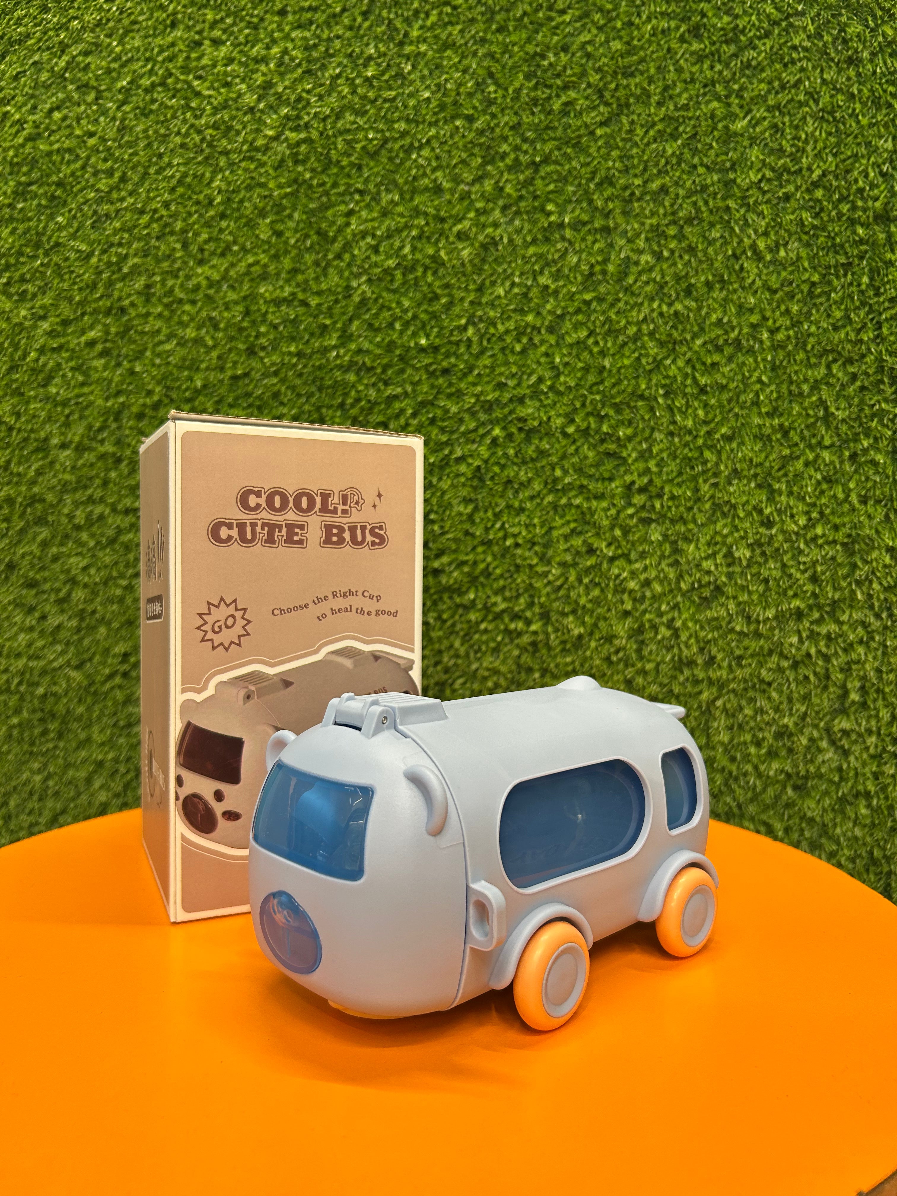 Portable Cute Bear Car Water Bottle with Shoulder Strap for Kids with strap | 500 ML