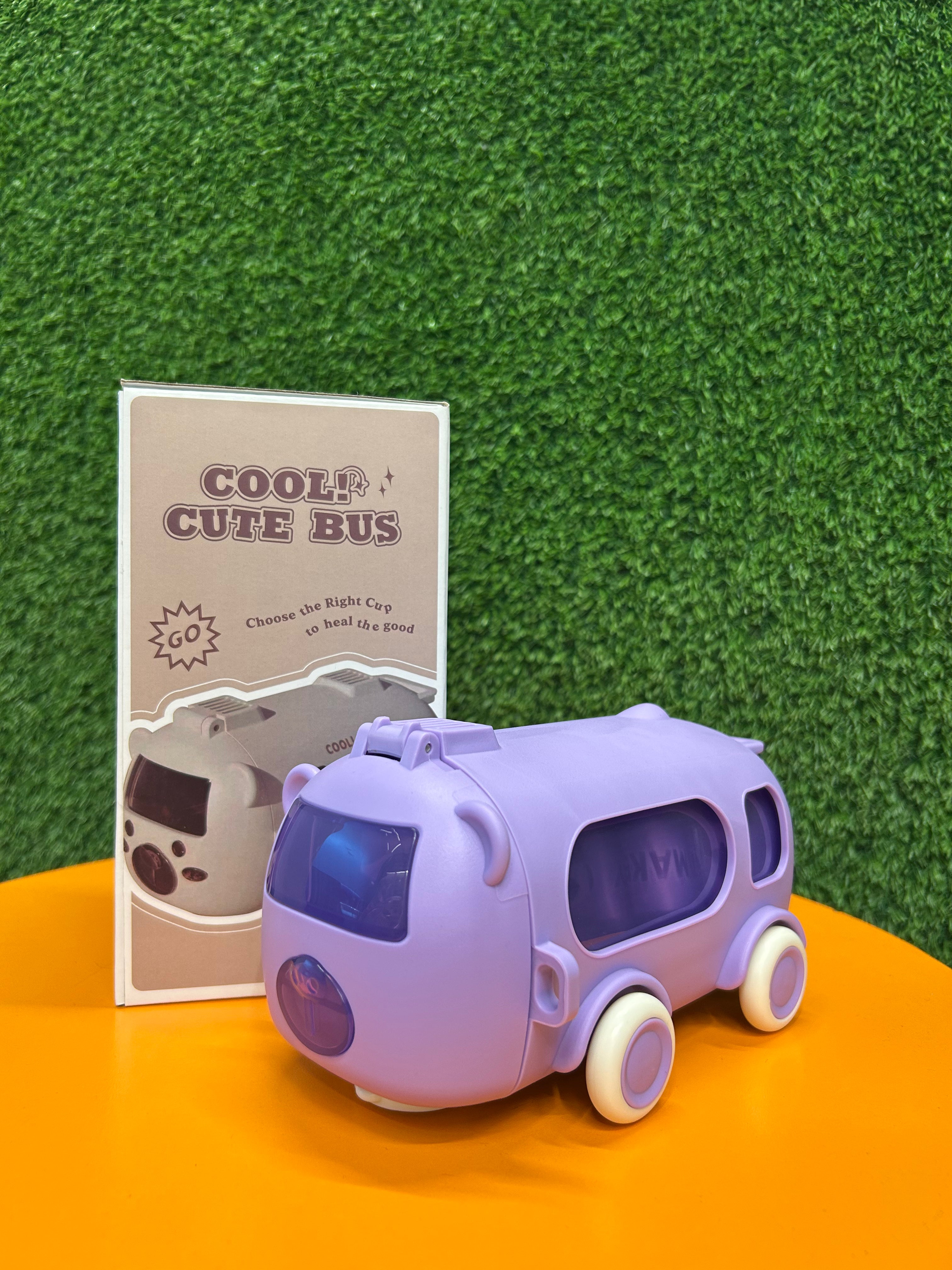 Portable Cute Bear Car Water Bottle with Shoulder Strap for Kids with strap | 500 ML